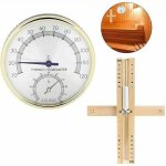 Sauna thermomtres hygromtres et sabliers, minuterie de 15 minutes 2 en 1 thermomtre hygromtre de ...