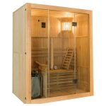 Sauna vapeur cabine 3 places france sauna sense 3