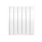 Sauter - radiateur lectrique connect ipala horizontal 1000w blanc - inertie fluide
