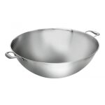 Sauteuse wok inox � induction xxl 22 litres, (�)510 mm
