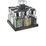 Saveur et degustation - carrousel � �pices 10 pots cooking