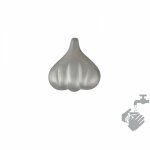 Savon acier inoxydable ail