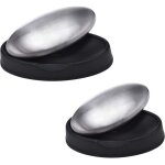 Savon anti - odeur inox, savon en acier inoxydable, inox de savon, savon acier anti odeur, barre de savon ...