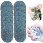 Avec savon tampons � r�curer en laine en acier reutilisables poussions de laine en acier � r�curer tampons ...