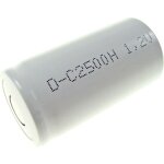 Sc2500h pile rechargeable spciale lr14 (c) rsiste aux tempratures leves, flat - top nicd 1. 2 v ...