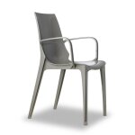 Scab design - chaise design, chaise design avec accoudoirs - vanity - deco gris en plastique