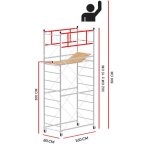 Scedil - echafaudage m4 lux (hauteur de travail 5 m)