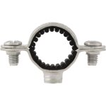 Scell - it - colliers de plomberie simples isophoniques acier zingu� embase m7 x 150 csi �14 - boite ...