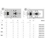 Scell - it - boite de 25 chevilles avec vis multi - mat�riaux charges lourdes acier zingu� xmaxbolt m8x75mm ...