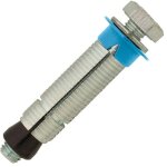 Scell - it - cheville pour fixation lourde acier tac - m6 - 60mm - bo�te de 25 - xmaxbolt - m06x60