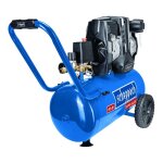 Scheppach - compresseur bicylindre super silencieux hc25si - 1100 w - cuve 24 l - pression 8 bar - sans ...