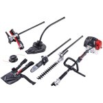 Scheppach - outil de jardin multifonction 5 en 1 mtc42 - 5p ? outil multifonction thermique ? taille ...