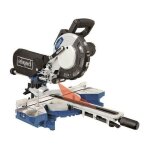 Scheppach - scie a onglet radiale �lectrique 216 mm hm81lxu - 2000 w - avec laser, led et 2 extensions ...