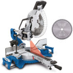 Scheppach - scie � onglet radiale hm305sl ? 2000 w - hauteur & largeur de coupe 340 / 104 mm - lame �305 ...