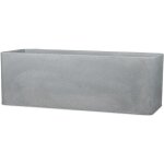 Alea box 80, bac � plantes / pot � fleurs / jardini�re, rectangulaire, coloris: stony grey, fabriqu� ...