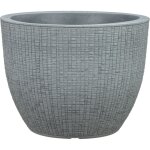 Barceo 40, bac  plantes / pot  fleurs / jardinire, cylindrique, coloris: stony grey, fabriqu avec ...