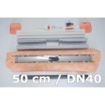 Schluter - kit pour caniveau horizontal  40 kerdi - line - h sans grille 50cm