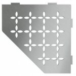 Schluter - tablette murale shelf - e - s2 floral inox bross�