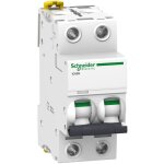 Schneider electric - schneider acti9 ic60n disjoncteur 25a 2p courbe c 10ka 230v eu - a9f74225
