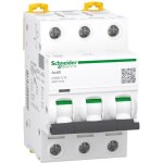 Schneider electric - acti9, ic60n disjoncteur 3p 16a courbe c - a9f77316