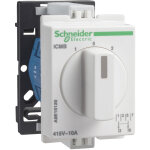 Schneider electric - acti9, icmb commutateur rotatif bipolaire avec rappel � z�ro 10a 2p 415vca - a9e15120 ...