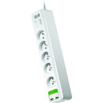 Schneider electric - bloc parafoudre 5 prises 2p + t + 2 usb - blanc - schneider