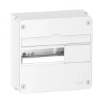 Schneider electric - coffret de communication 1x13m tri en saillie 250x250x108mm avec rail din et bornier ...