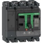 Schneider electric - compact nsx160f - disjoncteur - tm - d 160a - 4p4d - 36ka - montage fixe - c16f4tm160 ...