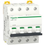 Schneider electric - disjoncteur modulaire ttrapolaire schneider acti9 ic60n 2a courbe c