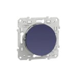 Schneider electric - inter va - et - vient 10a bleu cobalt encastr avec support (sans plaque) bornes ...