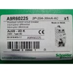 Schneider electric - interrupteur différentiel 2p 25a 30ma ac residential schneider a9r60225 Schneider electric - interrupteur différentiel 2p 25a 30ma ac residential schneider a9r60225