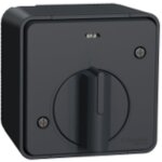 Schneider electric - mureva styl - interrupteur temporis led - saillie - ip55 - ik08 - gris (mur35067) ...