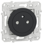 Schneider electric - odace - prise de courant 2p + t affleurante - anthracite - connexion rapide (s540052) ...
