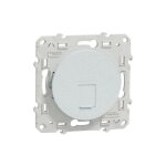 Odace, prise rj45 blanc recycl�, grade 3 (multim�dia) cat. 6 stp, � vis (s510476)