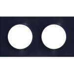Plaque double odace styl, anthracite - schneider electric Plaque double odace styl, anthracite - schneider electric