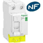 Schneider electric r9prf263 resi9 - interrupteur diff�rentiel - 2p - - 63a - 30ma - type fsi - peignable ...