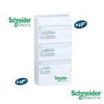 Schneider electric - coffret lectrique quip t3 - t5 - 3 ranges - 2 inter. diff - ac. 40a + 1 inter. ...