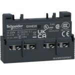 Schneider electric - telemecanique gvae20 contact auxiliaire 2 f
