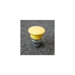 Schneider electric - t�te de bouton - poussoir coup de poing jaune � 40mm non marqu� harmony xb4 schneider ...