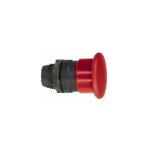 Schneider electric - bouton poussoir coup de poing diamtre 40 rouge avec garniture plastique