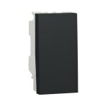 Schneider electric - unica - bouton - poussoir no / nf - 10a - connex rapide - 1 mod - anth - méca seul ... Schneider electric - unica - bouton - poussoir no / nf - 10a - connex rapide - 1 mod - anth - méca seul ...