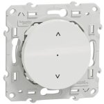 Schneider electric - wiser odace - interrupteur volet - roulant - 4a - zigbee - blanc (s520567w)