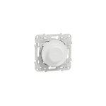 Schneider electric - wiser odace - variateur rotatif led - 2fils - zigbee - blanc (s520513w)