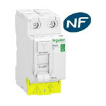 Interrupteur diffrentiel resi9 xp 2p 40a 30ma type ac schneider r9prc240