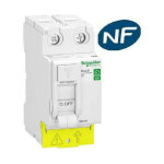 Interrupteur diffrentiel resi9 xp 2p 40a 30ma type ac schneider r9prc240