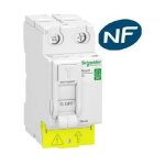 Interrupteur diffrentiel resi9 xp 2p 40a 30ma type a schneider r9pra240