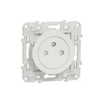 Schneider electric - prise de courant 2p + t affleurante schneider odace finition: blanc