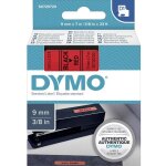 Schriftband 40917 red black schwarz (s0720720) - dymo