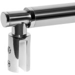 Barre de stabilisation murale pour paroi de douche 6 - 8 mm, barre de renfort extensible, barre de fixation ...