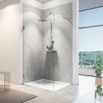 Panneau mural 100 x 210 cm b�ton cir�, rev�tement pour douche et salle de bain, d�codesign softtouch ...